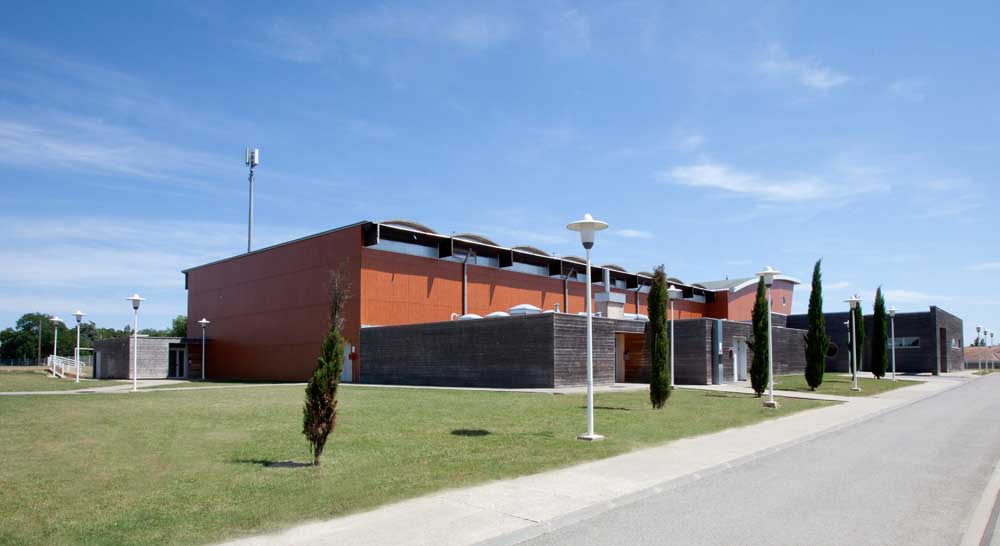 Réhabilitation et extension du gymnase du collège à Balma
