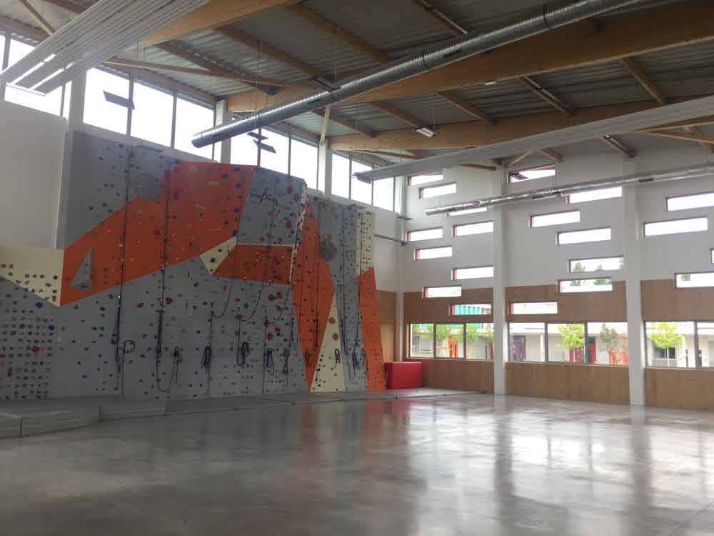 Salle de sports au Collège Marguerite Duras à Libourne