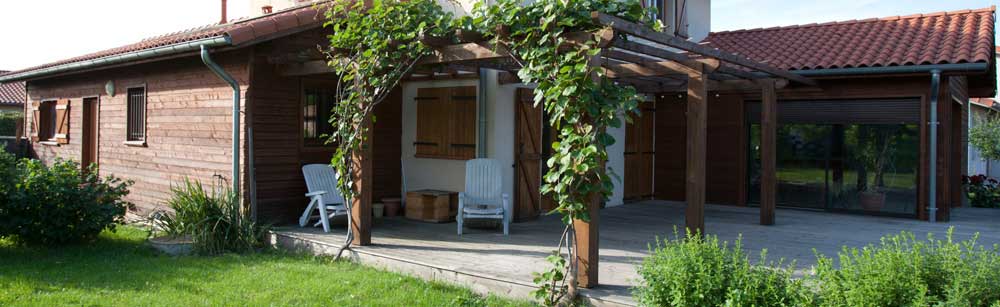 Une maison à ossature Bois